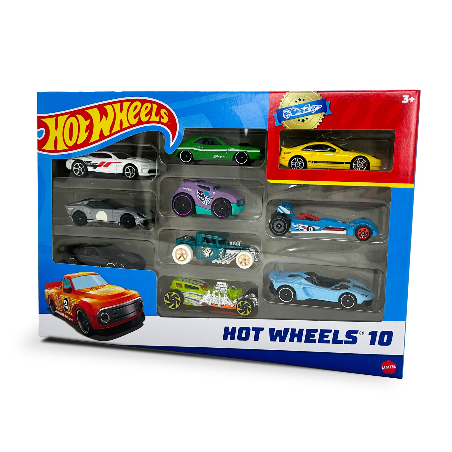 Набор Hot Wheels 54886 из 10 базовых машинок в асс.