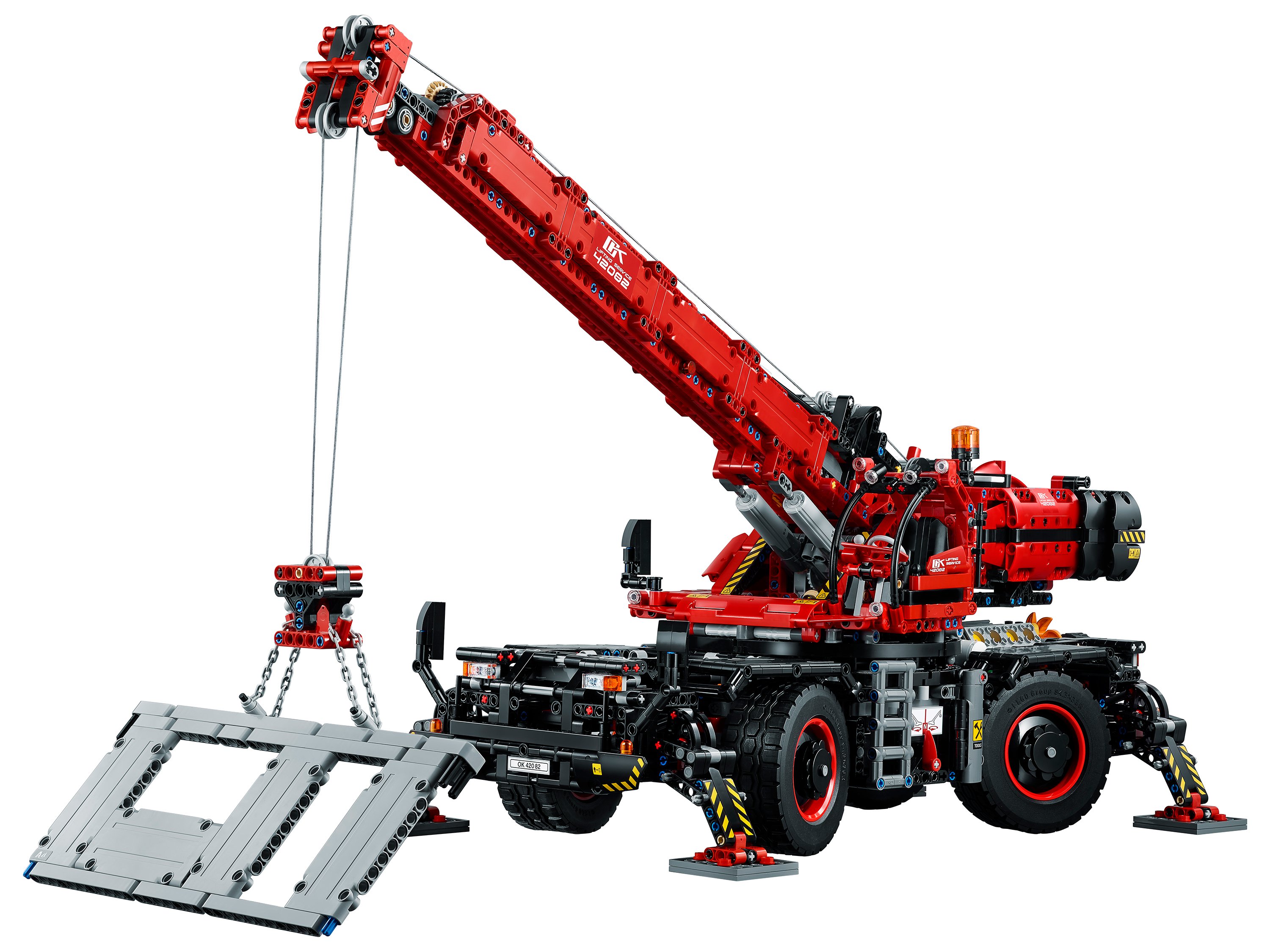 Lego Technic 42082 Подъёмный кран для пересечённой местности