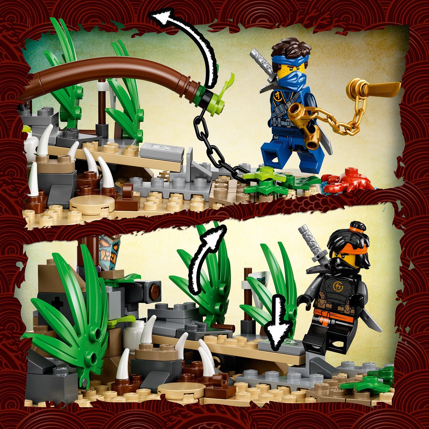 Lego Ninjago 71747 Деревня Хранителей