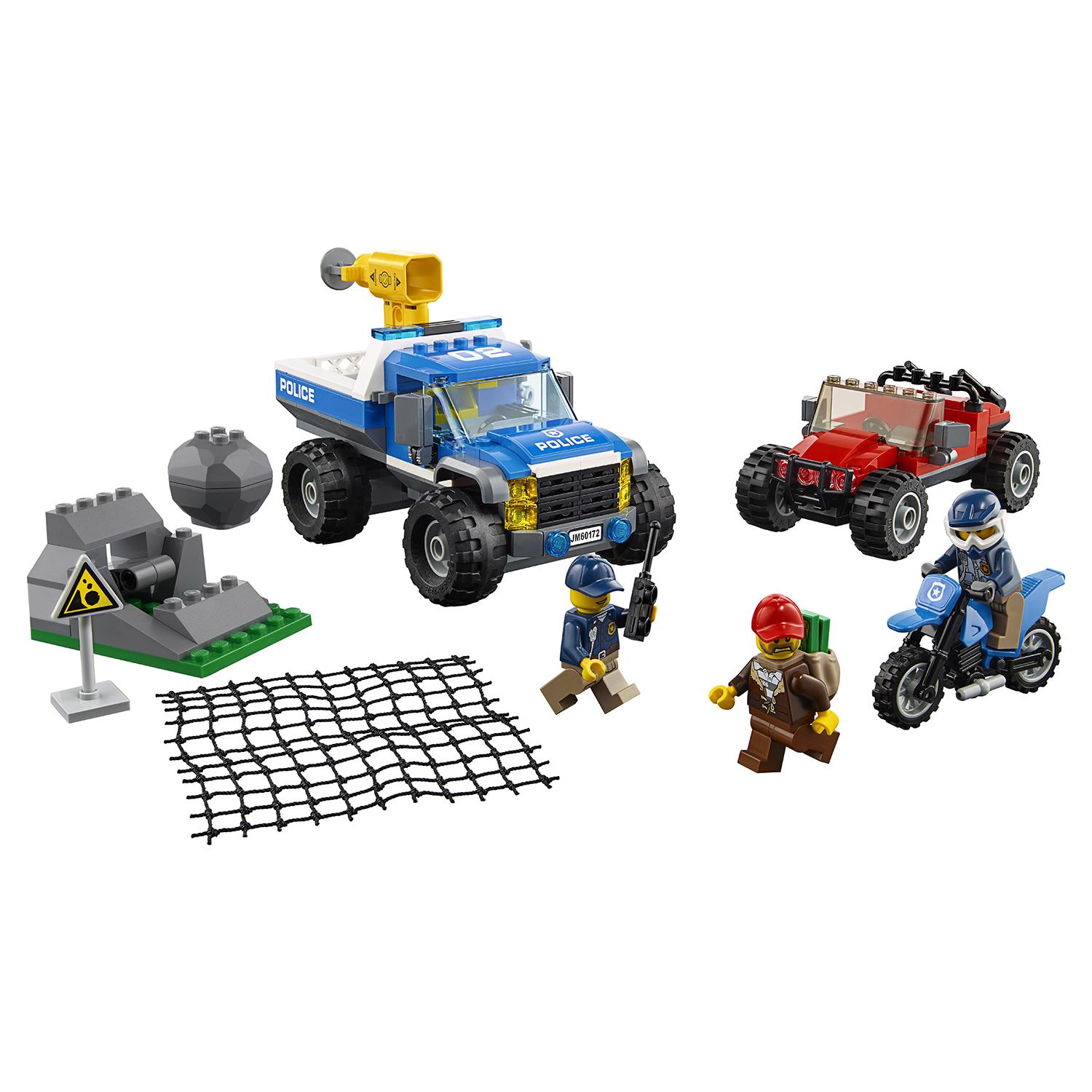 Lego City 60172 Погоня по грунтовой дороге