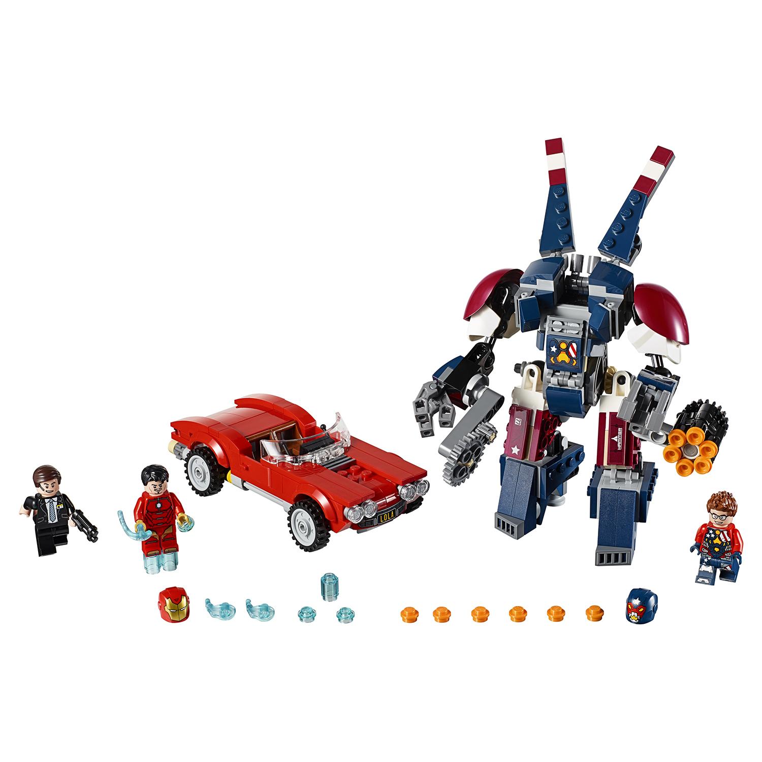 Lego Super Heroes 76077 Железный человек: Стальной Детройт наносит удар