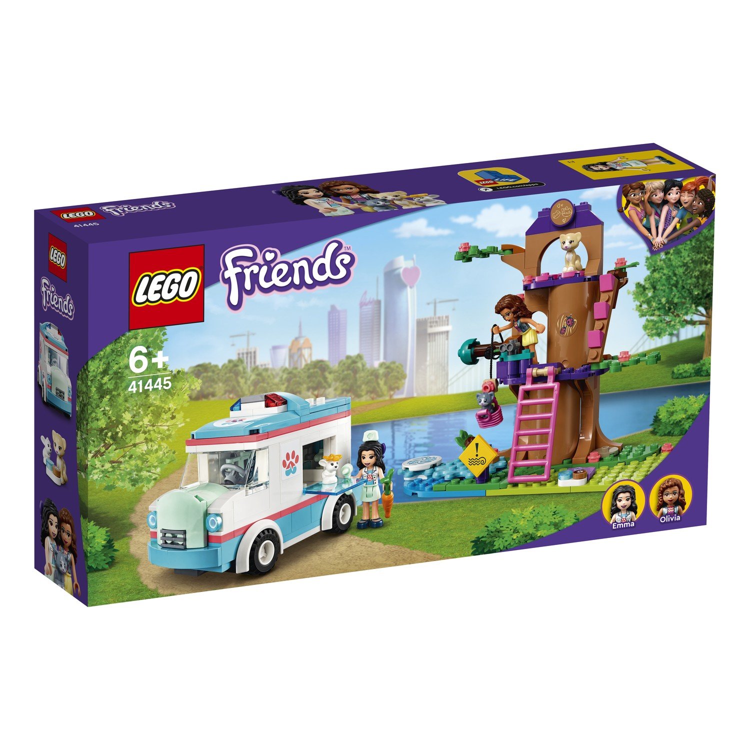 Lego Friends 41445 Машина скорой ветеринарной помощи