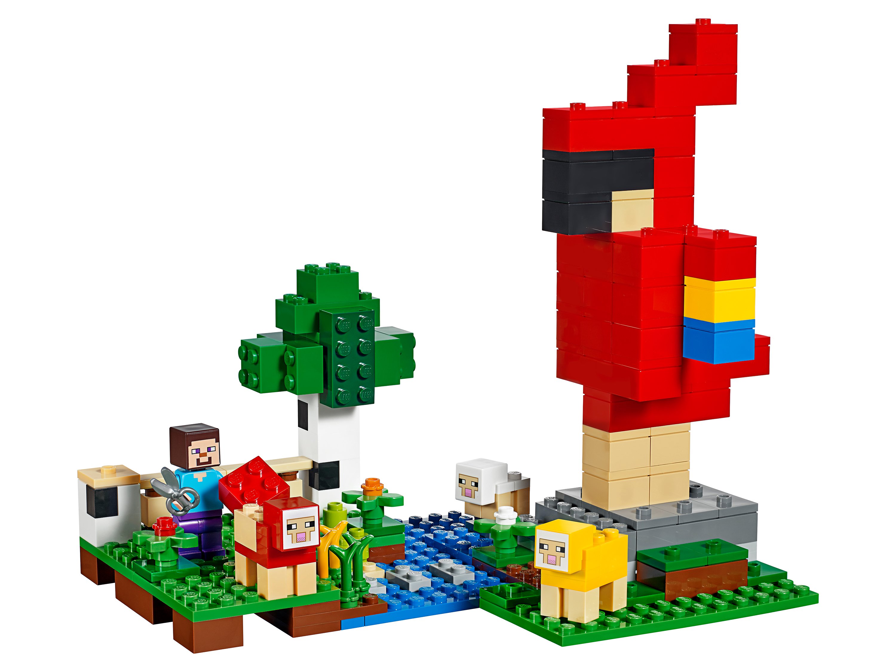 Lego Minecraft 21153 Шерстяная ферма