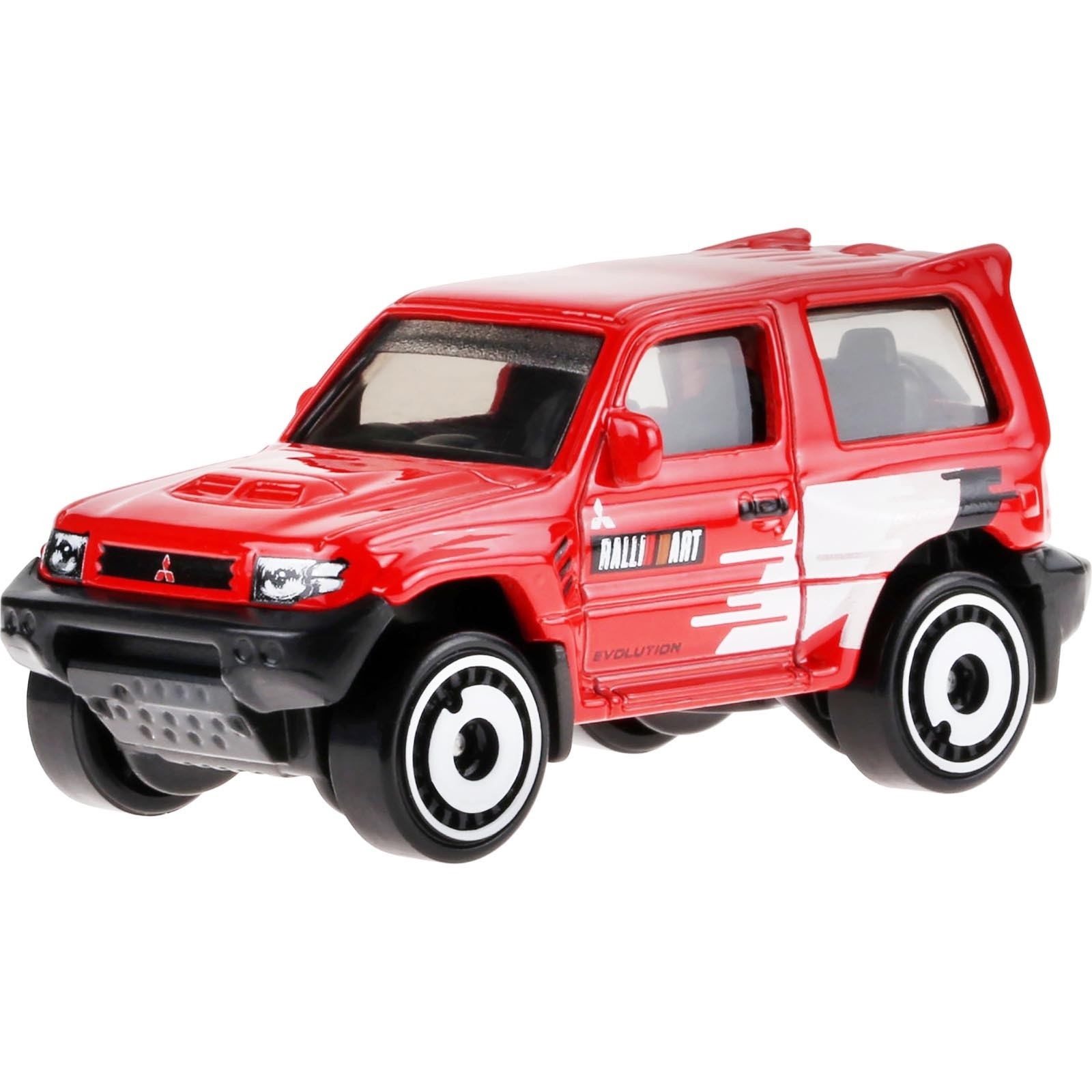 Машинка Hot Wheels HKG47 Mud Studs 2023 Mitsubishi Pajero Evo Красный 3/5