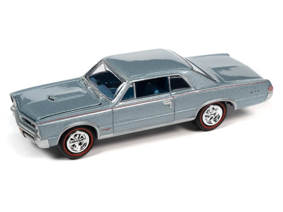 Машинка Johny Lightning 1965 Pontiac GTO Bluemist Slate Poly