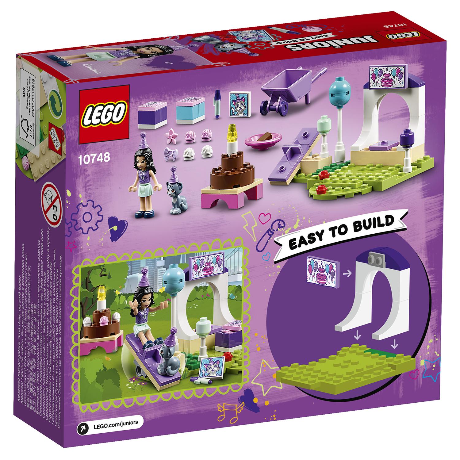 Lego Juniors 10748 Вечеринка Эммы для питомцев