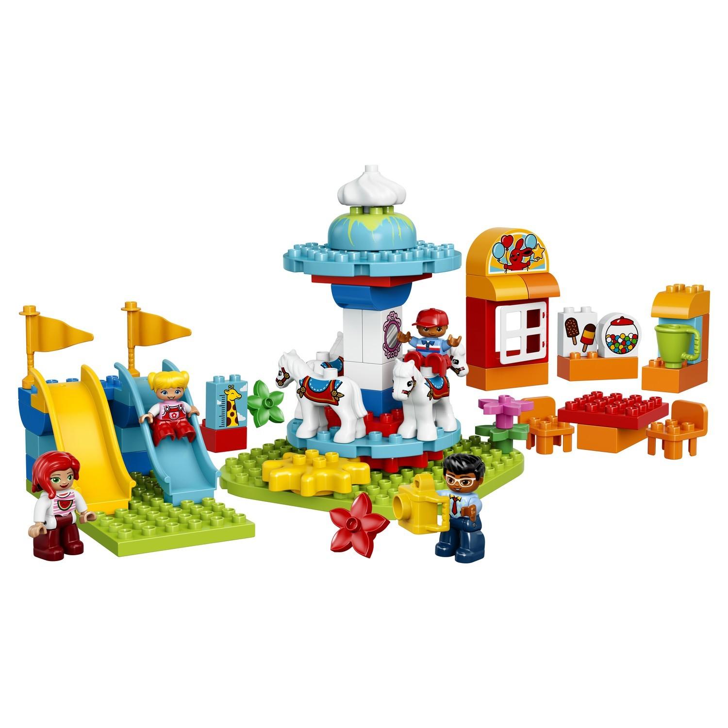 Lego Duplo 10841 Семейный парк аттракционов