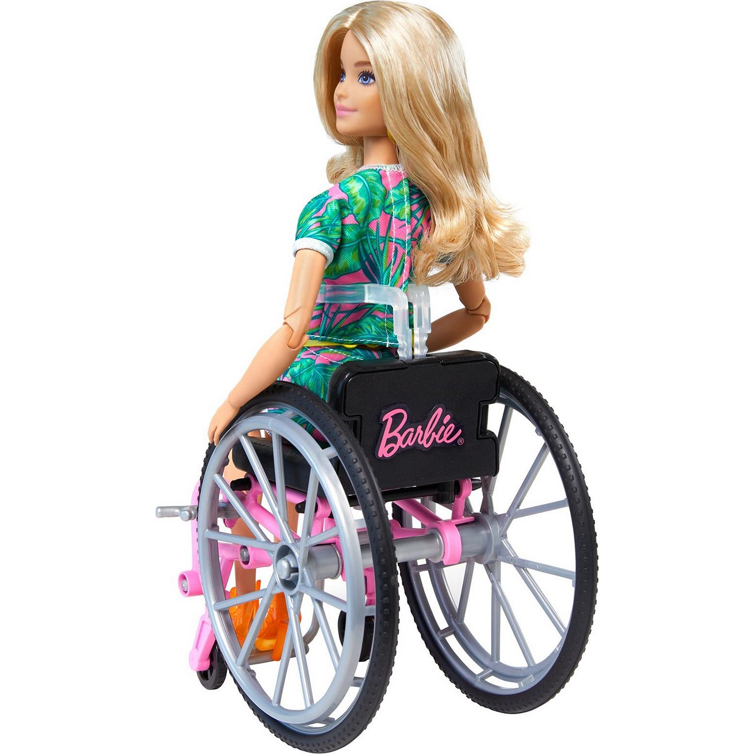 Кукла Barbie в инвалидном кресле grb93