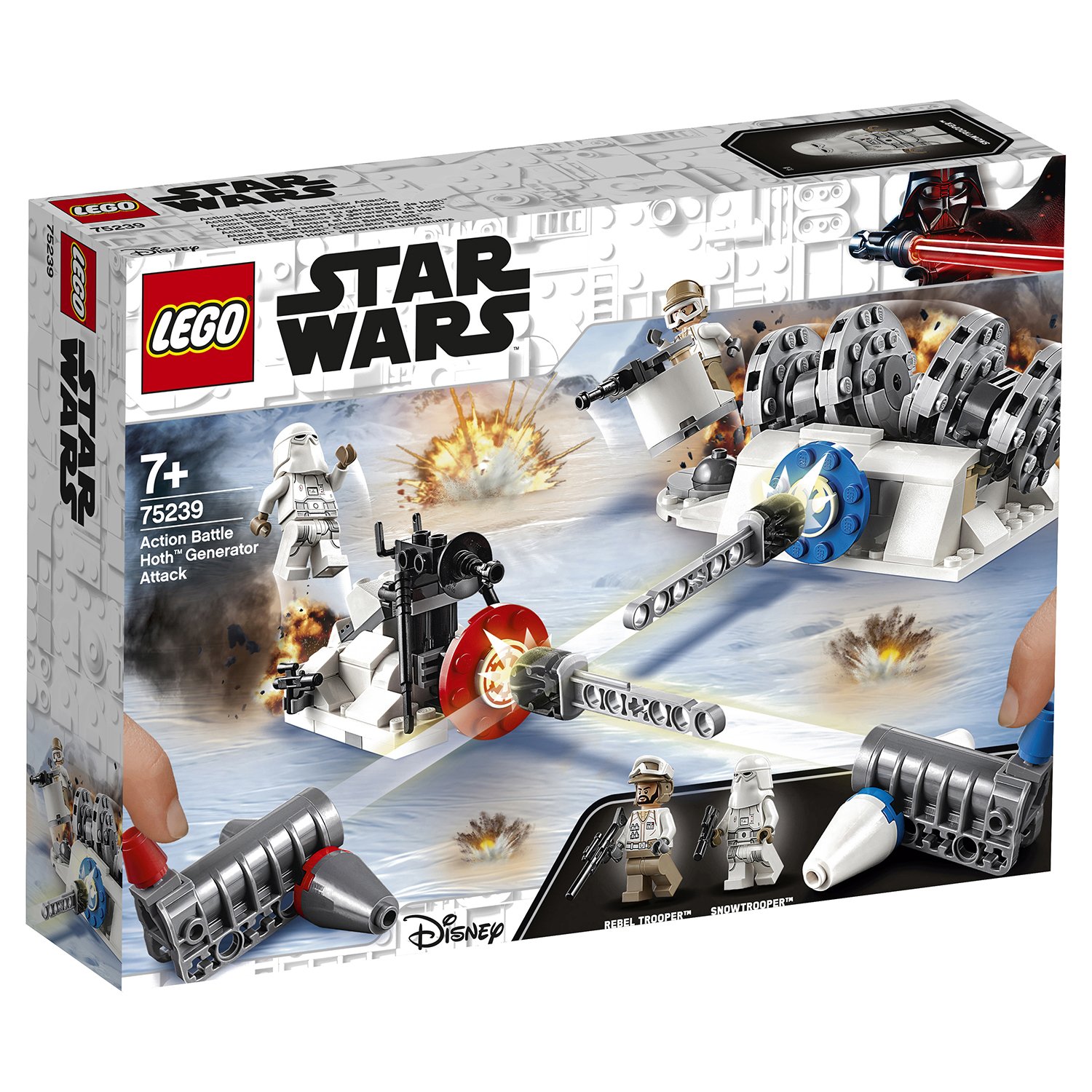 Lego Star Wars 75239 Разрушение генераторов на Хоте