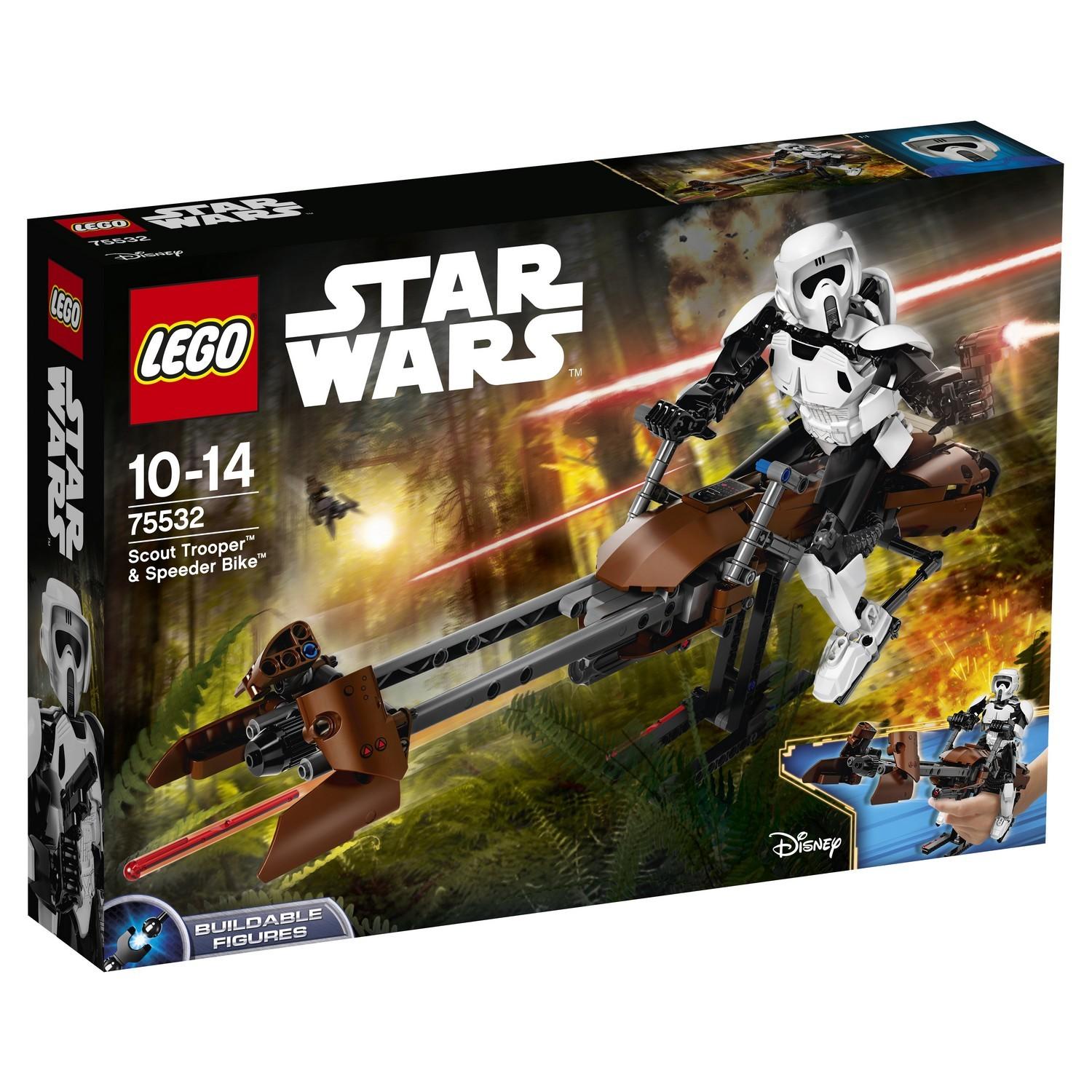 Lego Star Wars 75532 Штурмовик-разведчик на спидере