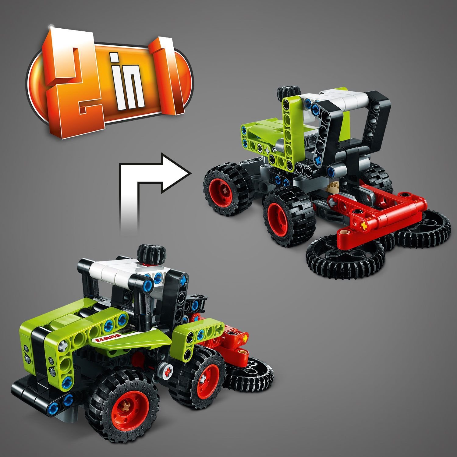 Lego Technic 42102 Mini Claas Xerion