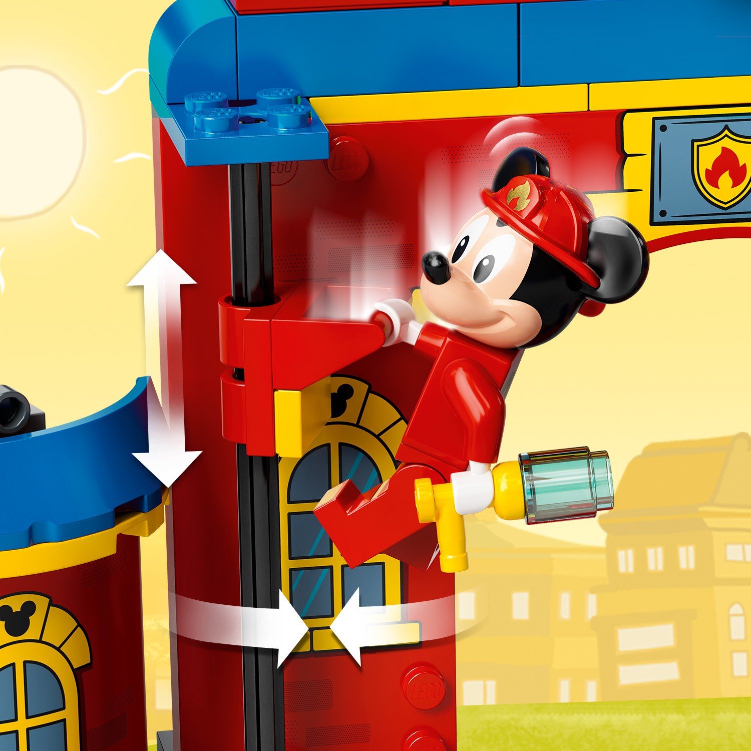 Lego Disney 10776 Mickey and Friends Пожарная часть и машина Микки и его друзей