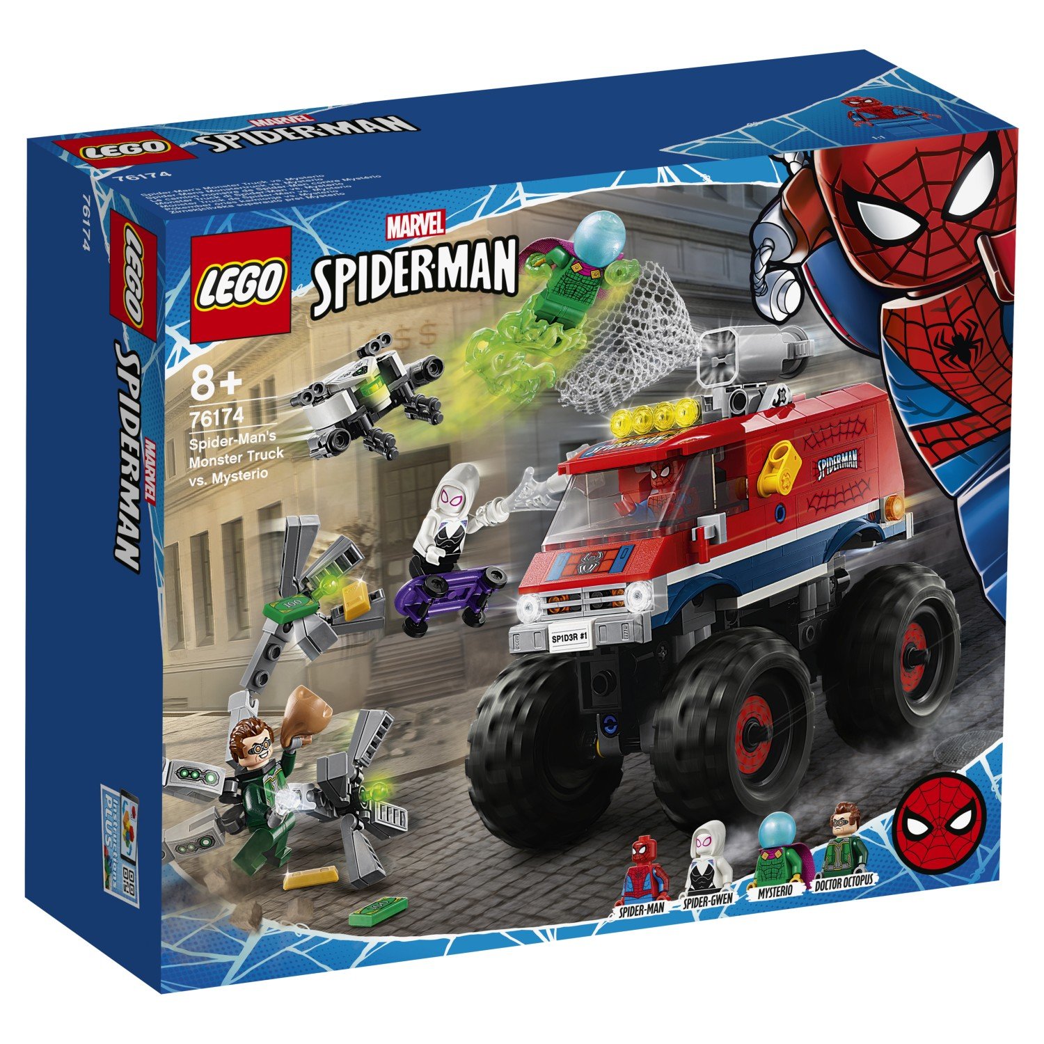 Lego Super Heroes 76174 Монстр-трак Человека-Паука против Мистерио