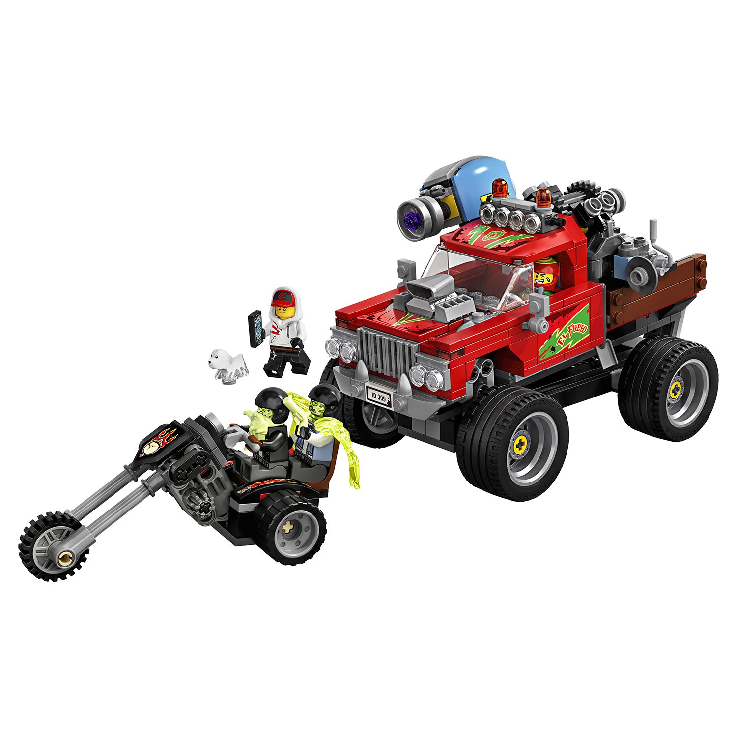 Lego Hidden Side 70421 Трюковый грузовик Эль-Фуэго