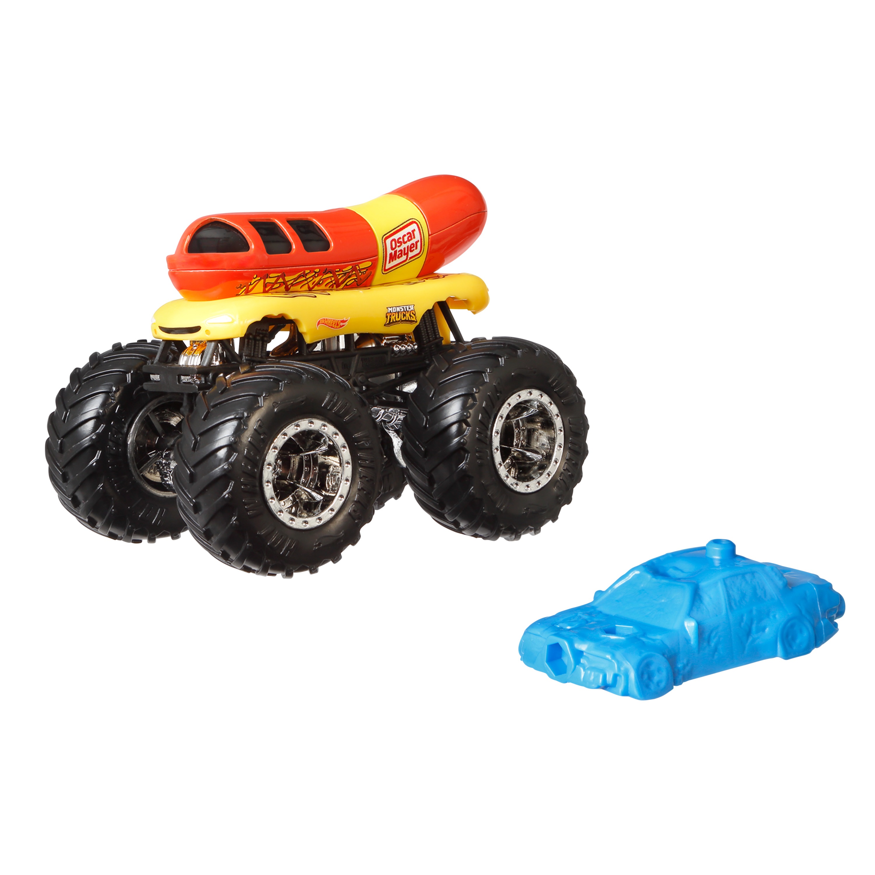 Машинка Hot Wheels HNW16 Monster Trucks Oscar Mayer 2023