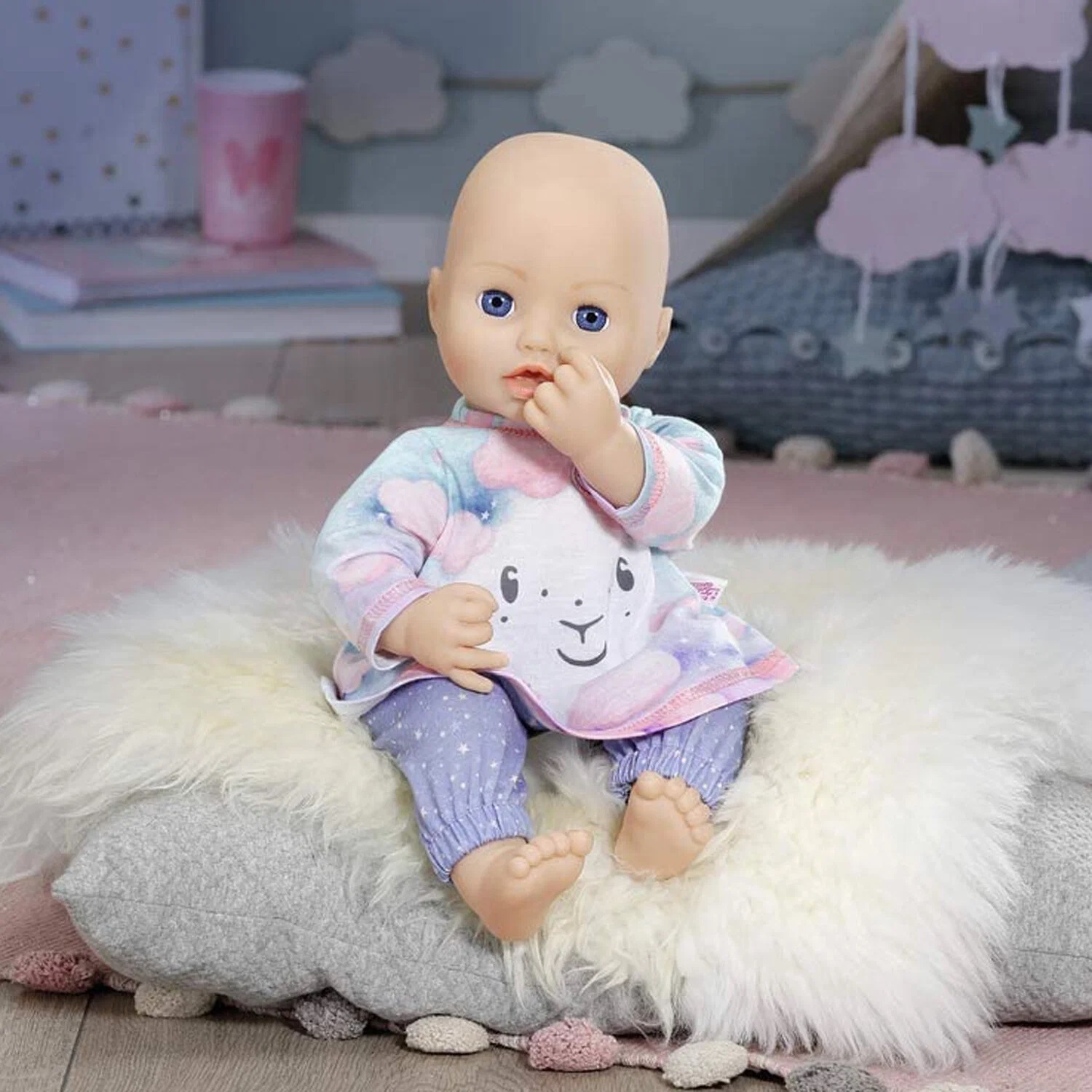Одежда Zapf Creation Baby Annabell 703-199 Бэби Аннабель для сладких снов, 43 см