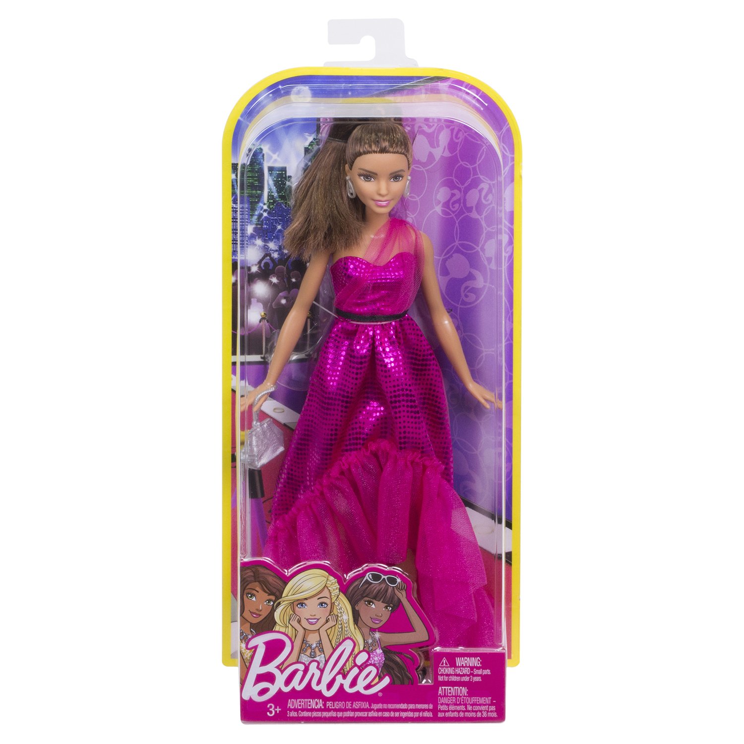 Кукла Barbie DGY71 в вечернем платье-трансформере