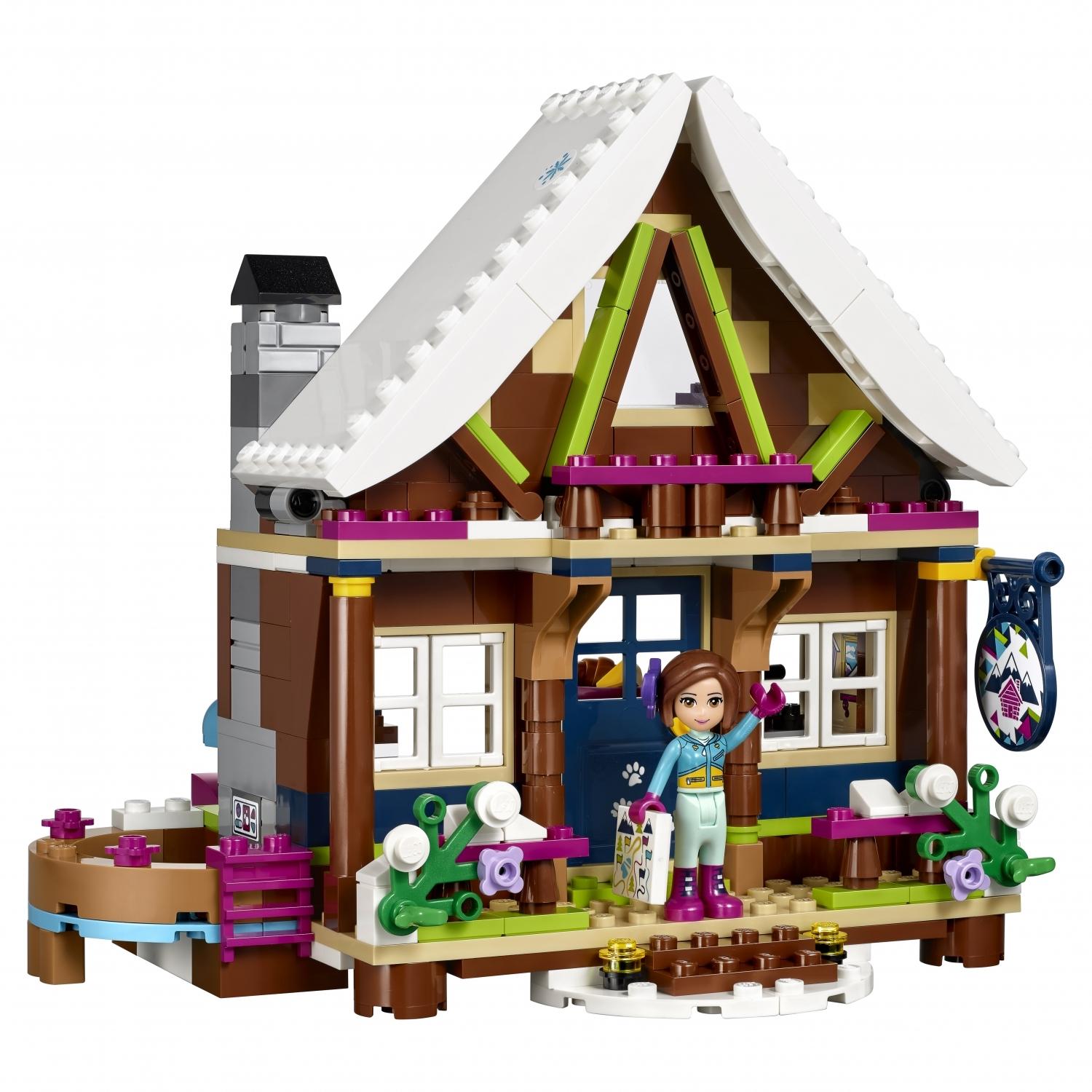 Lego Friends 41323 Горнолыжный курорт: шале
