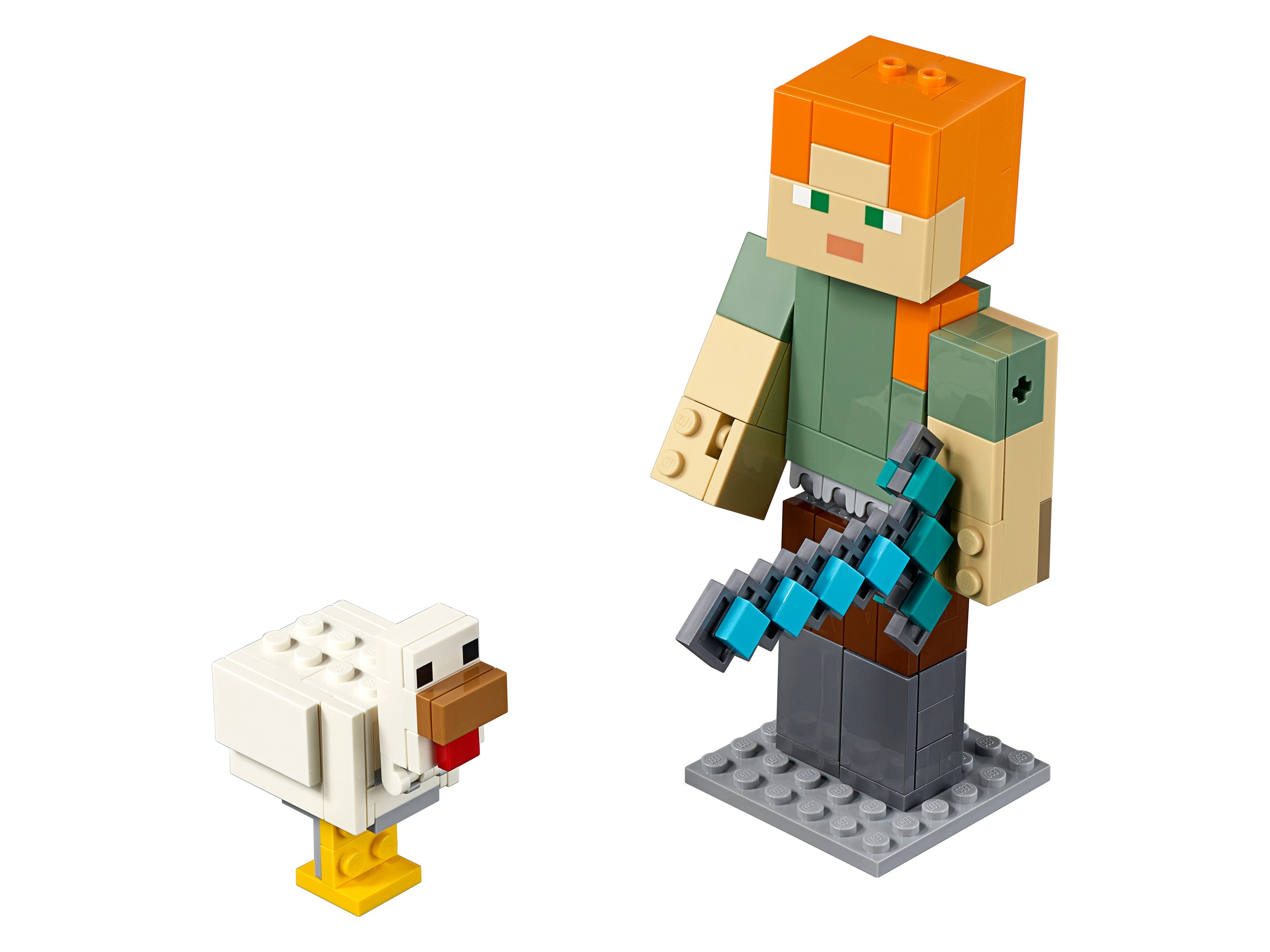 Lego Minecraft 21149 Алекс с цыплёнком