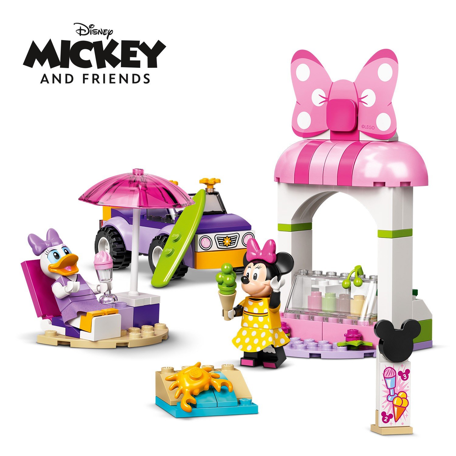 Lego Disney 10773 Mickey and Friends Магазин мороженого Минни