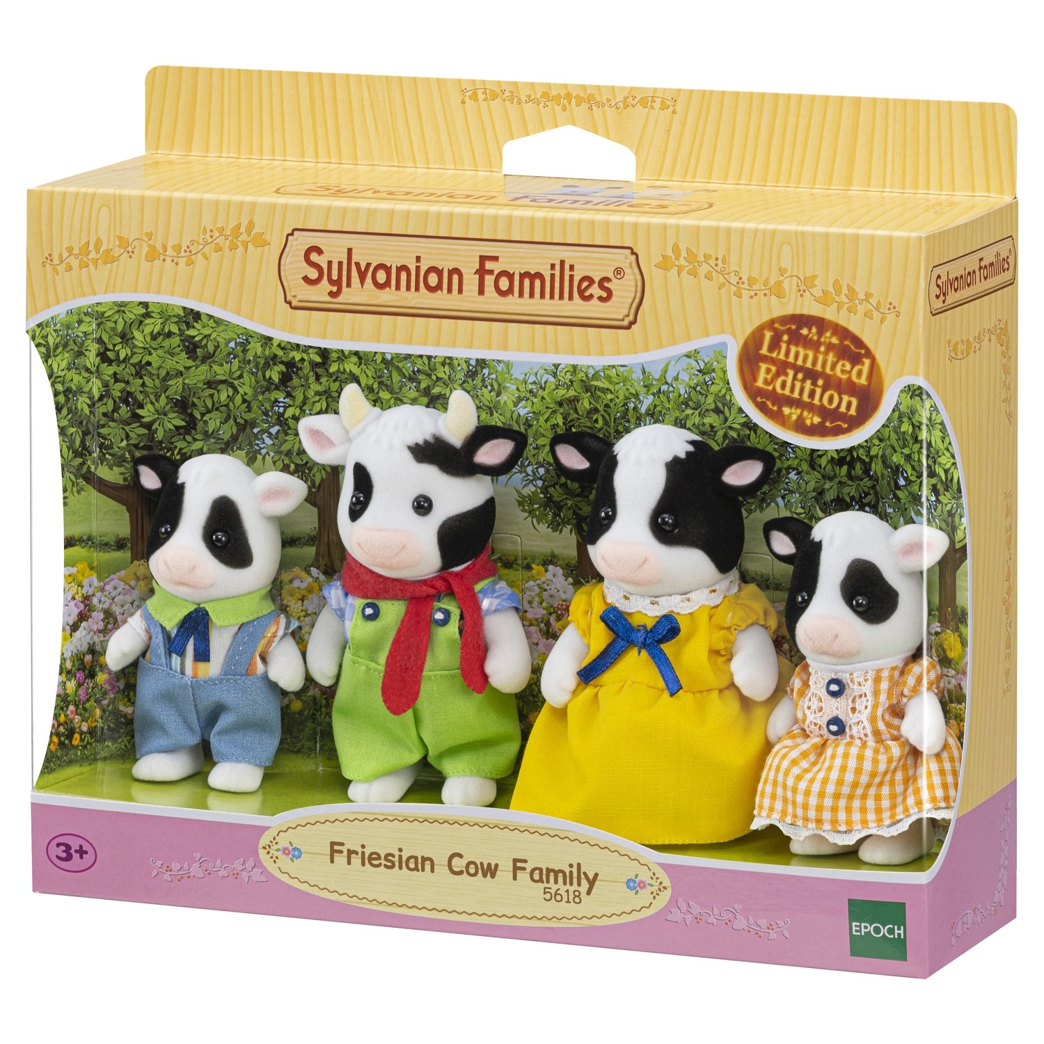 Набор Sylvanian Families 5618 Семейство фризских коров