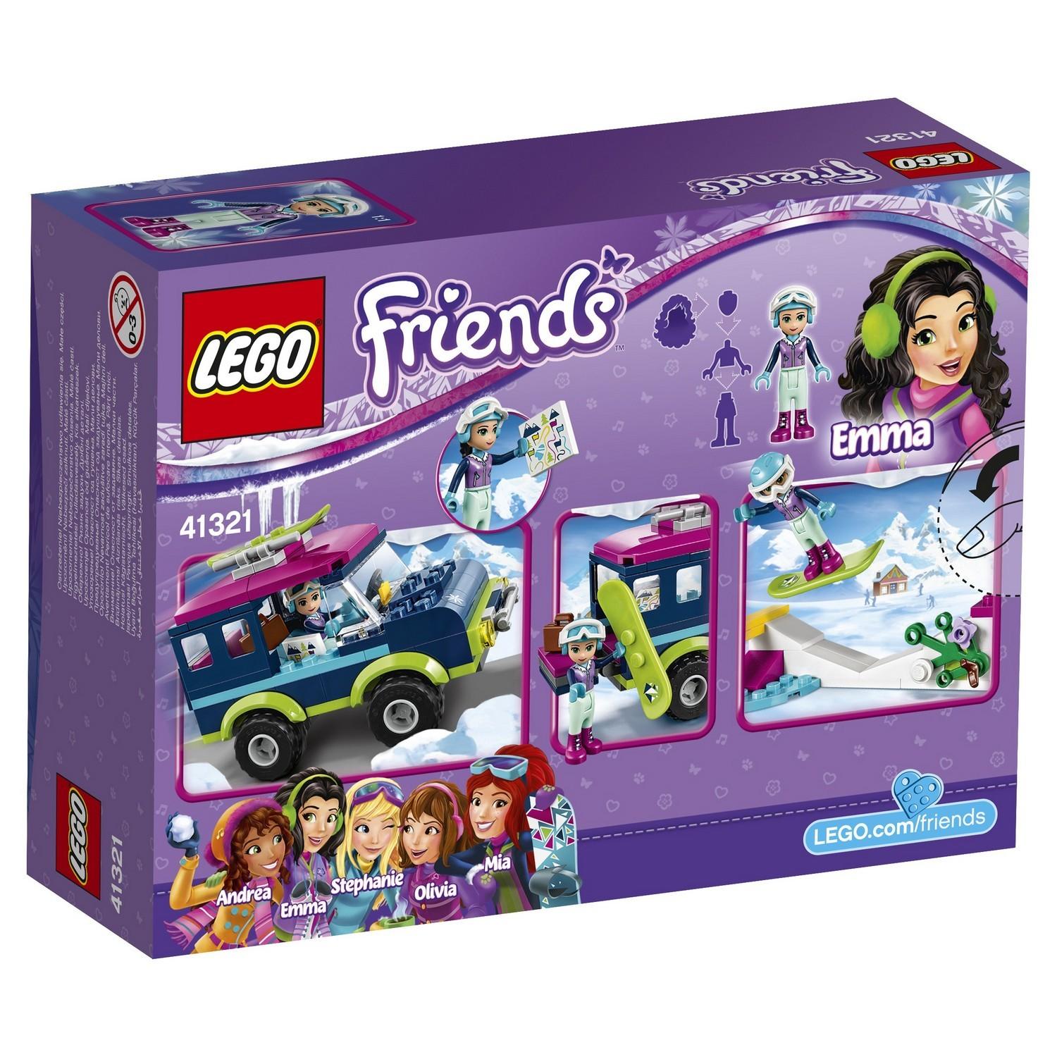 Lego Friends 41321 Горнолыжный курорт: внедорожник