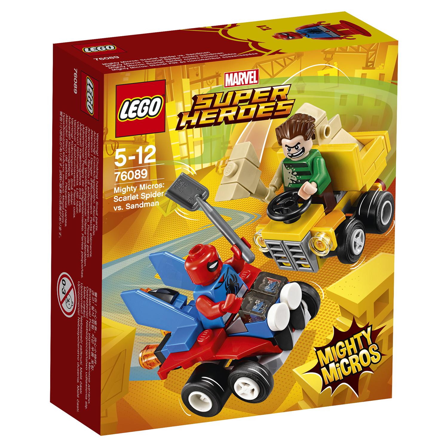 Lego Super Heroes 76089 Mighty Micros Человек-паук против Песочного человека