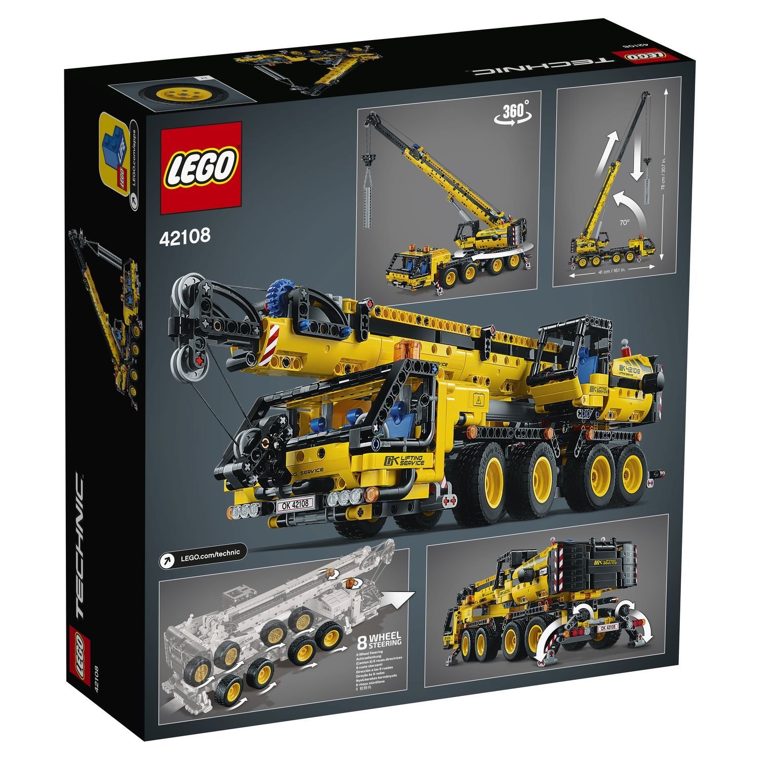 Lego Technic 42108 Мобильный кран