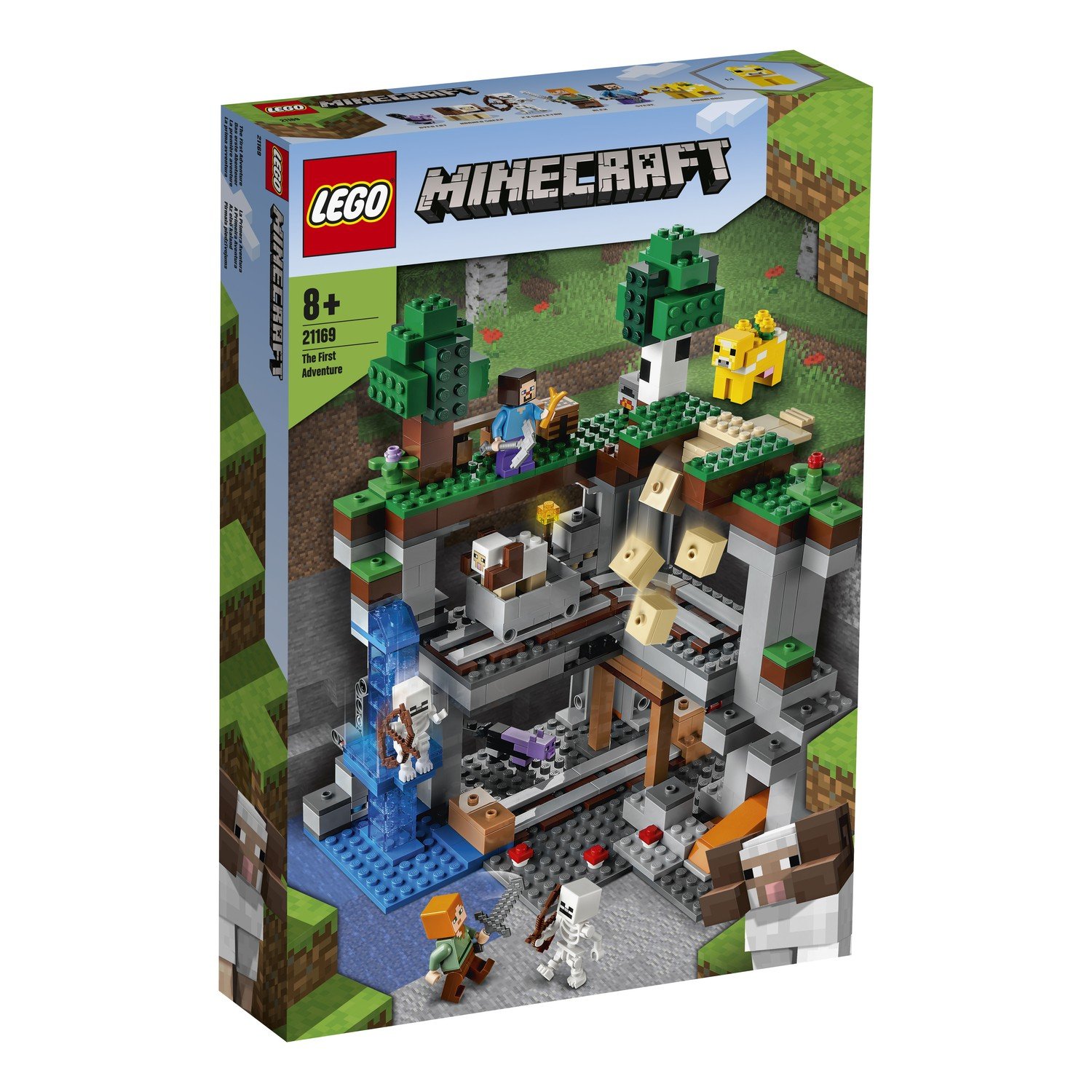 Lego Minecraft 21169 Первое приключение