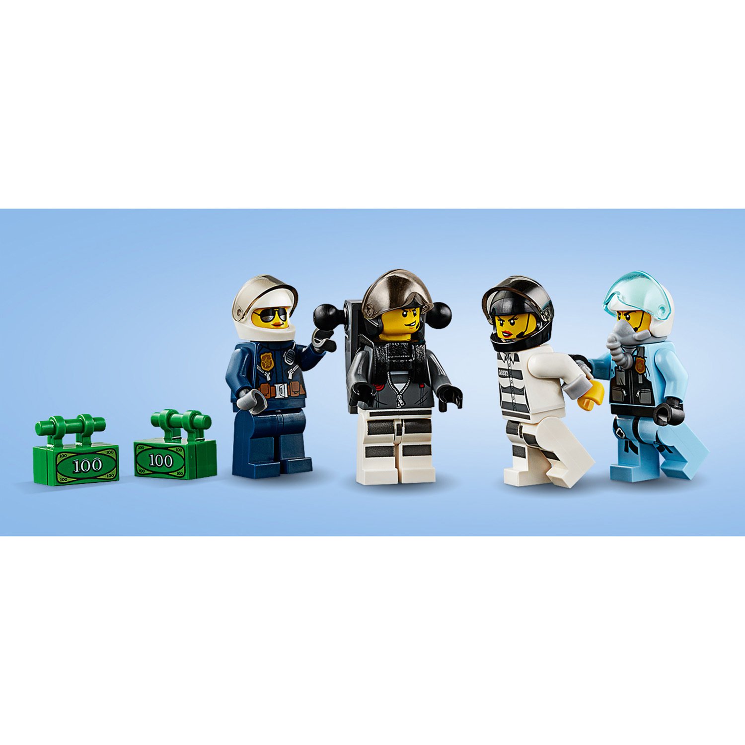 Lego City 60208 Воздушная полиция: Арест парашютиста