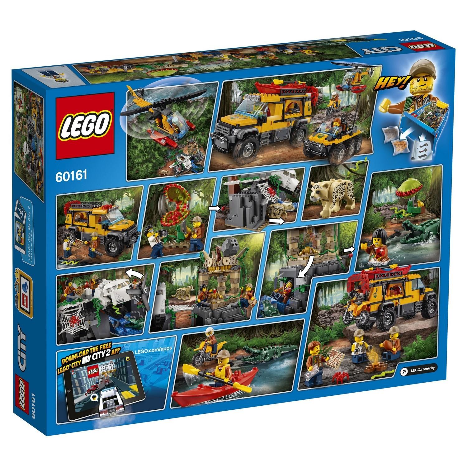 Lego City 60161 База исследователей джунглей
