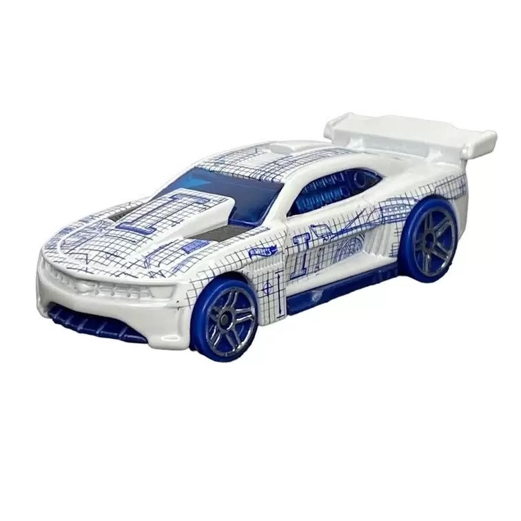 Машинка Hot Wheels HKK17 HW Art Cars 2023 Custom '11 Camaro 4/10