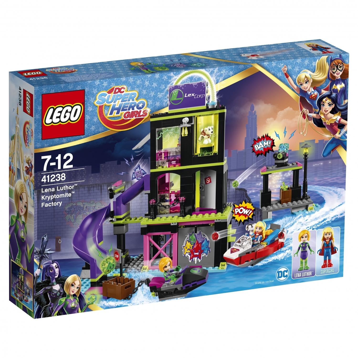 Lego Super Hero Girls 41238 Фабрика Криптомитов Лены Лютор