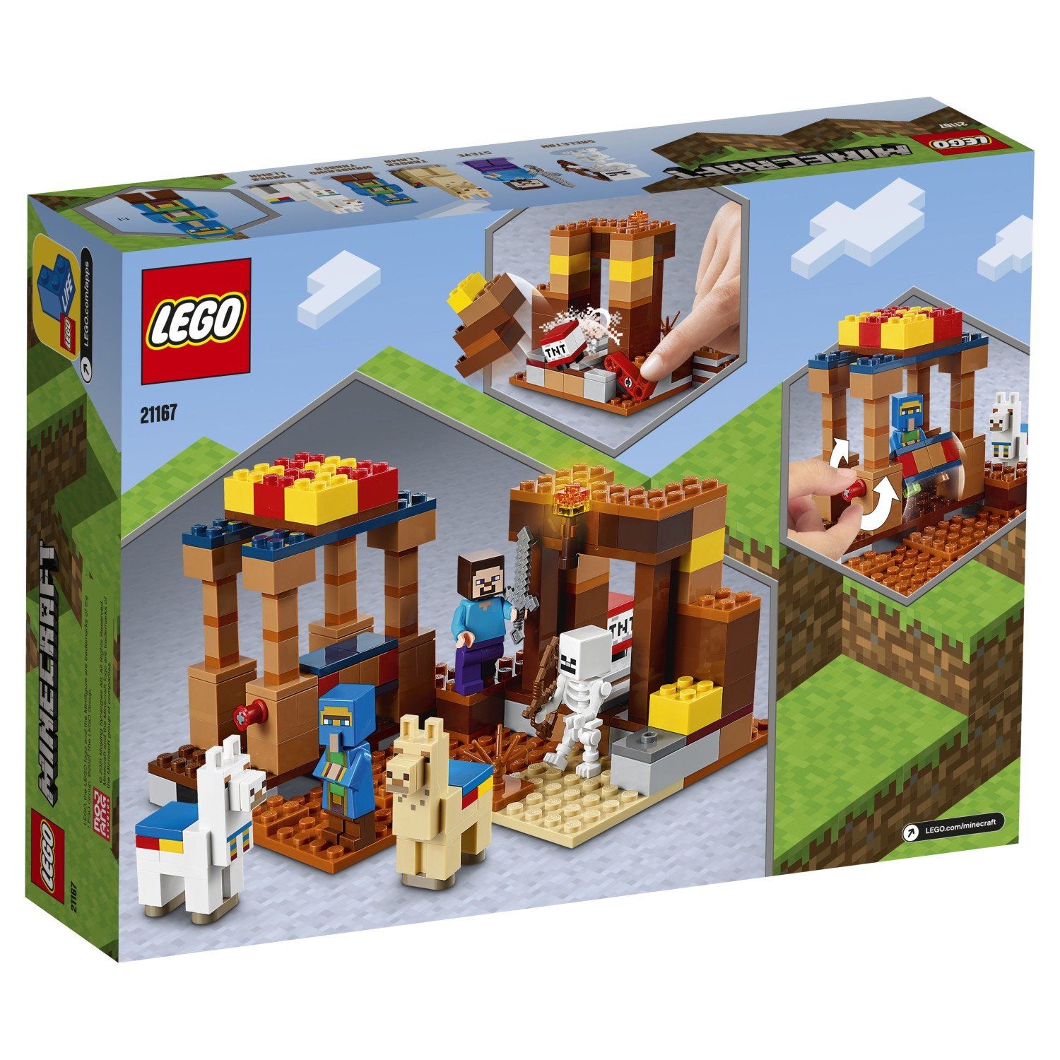 Lego Minecraft 21167 Торговый пост