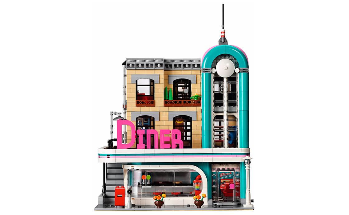 Lego Creator 10260 Ресторанчик в центре
