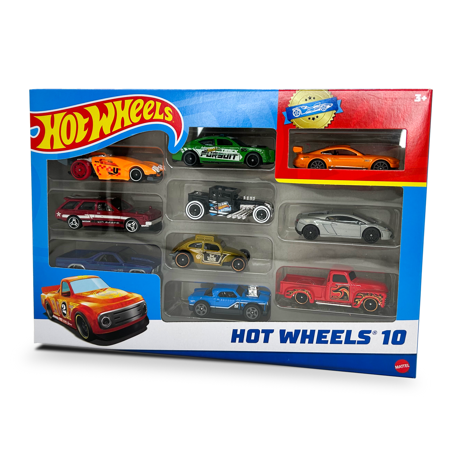 Набор Hot Wheels 54886 из 10 базовых машинок в асс.