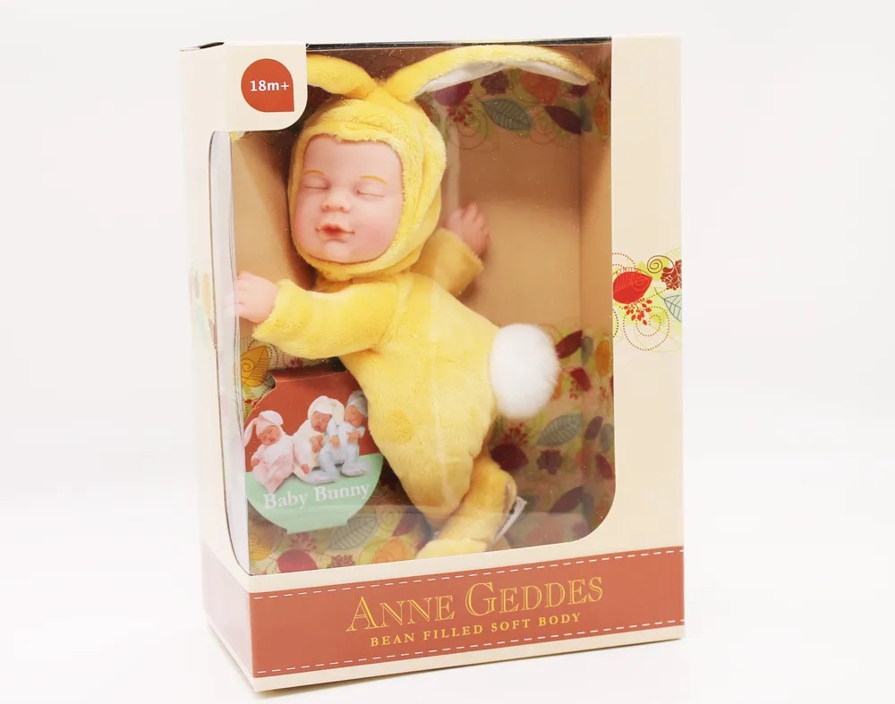 Пупс Anne Geddes Кролик желтый арт.579205