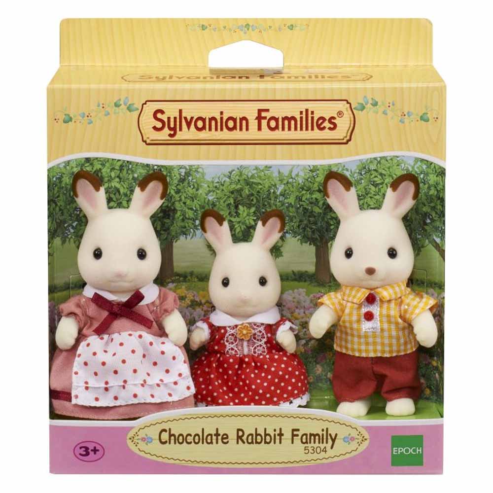 Набор Sylvanian Families 5304 Семья Шоколадных кроликов