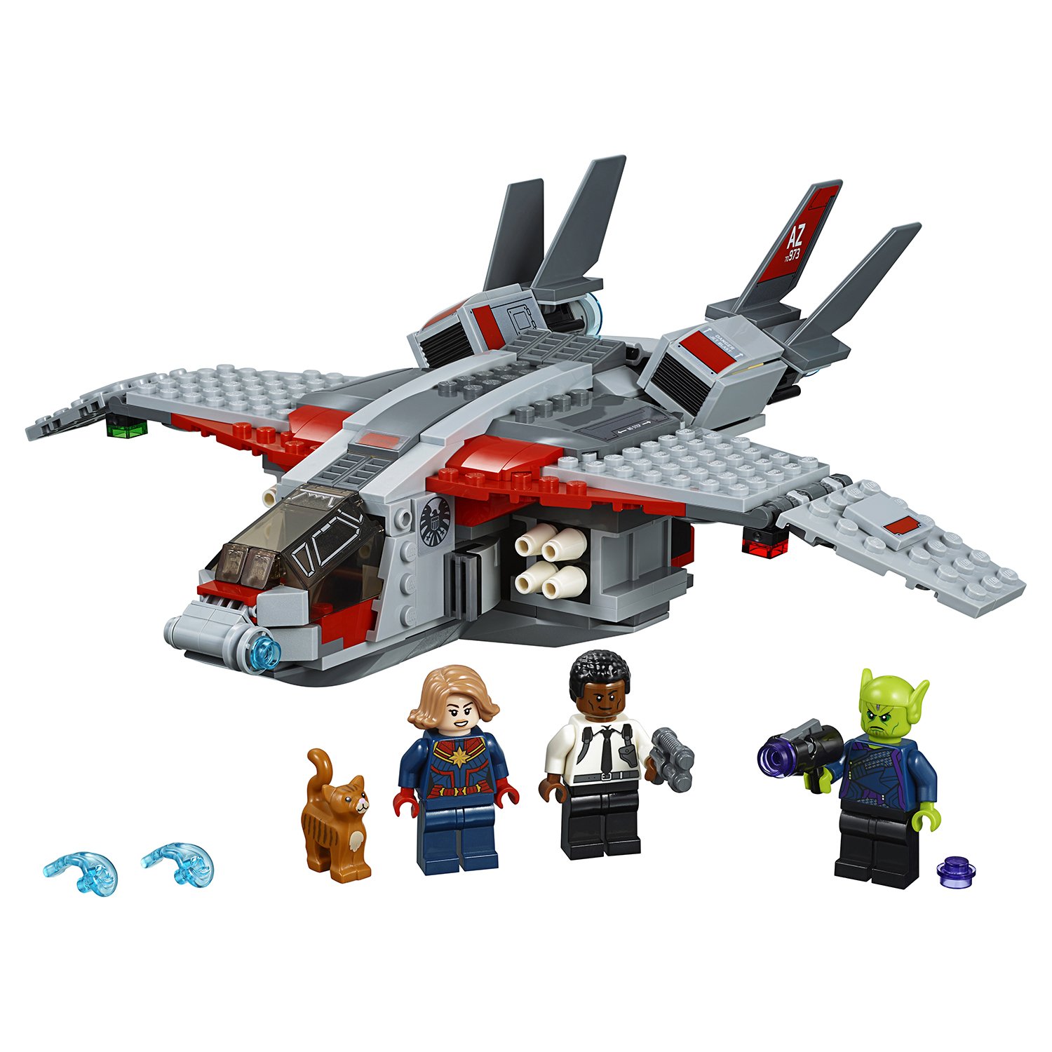 Lego Super Heroes 76127 Капитан Марвел и атака скруллов