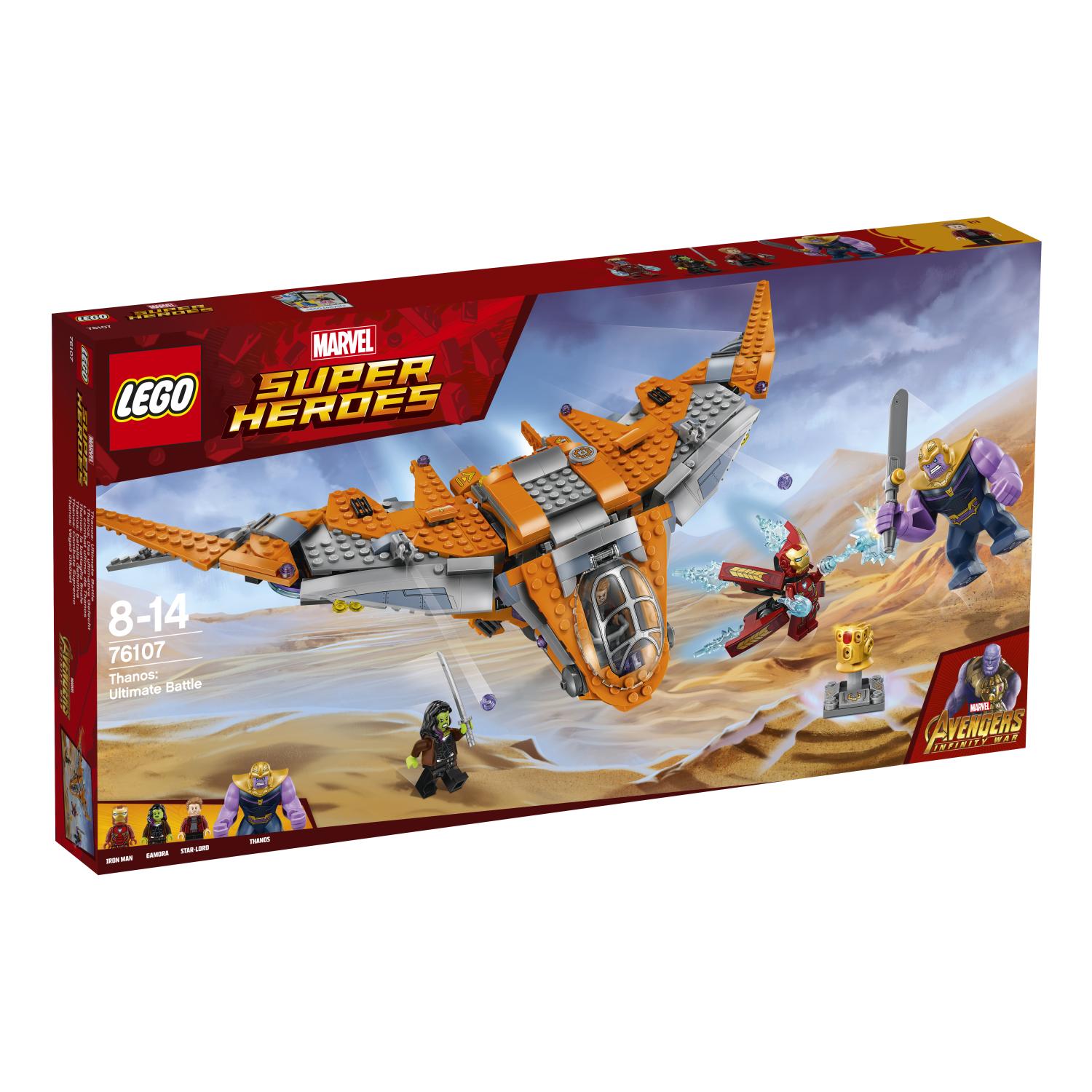 Lego Super Heroes 76107 Танос: последняя битва