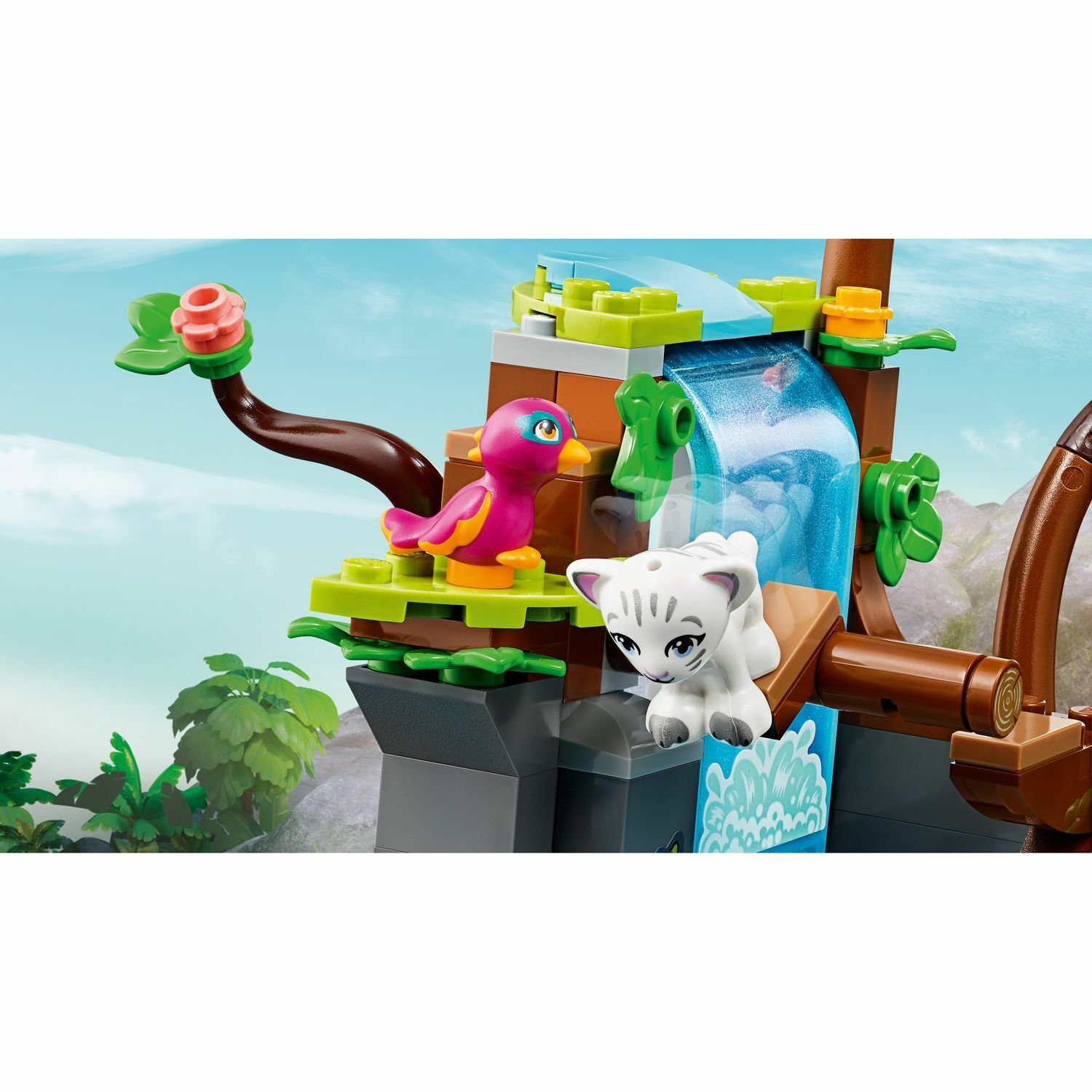 Lego Friends 41423 Джунгли: спасение тигра на воздушном шаре