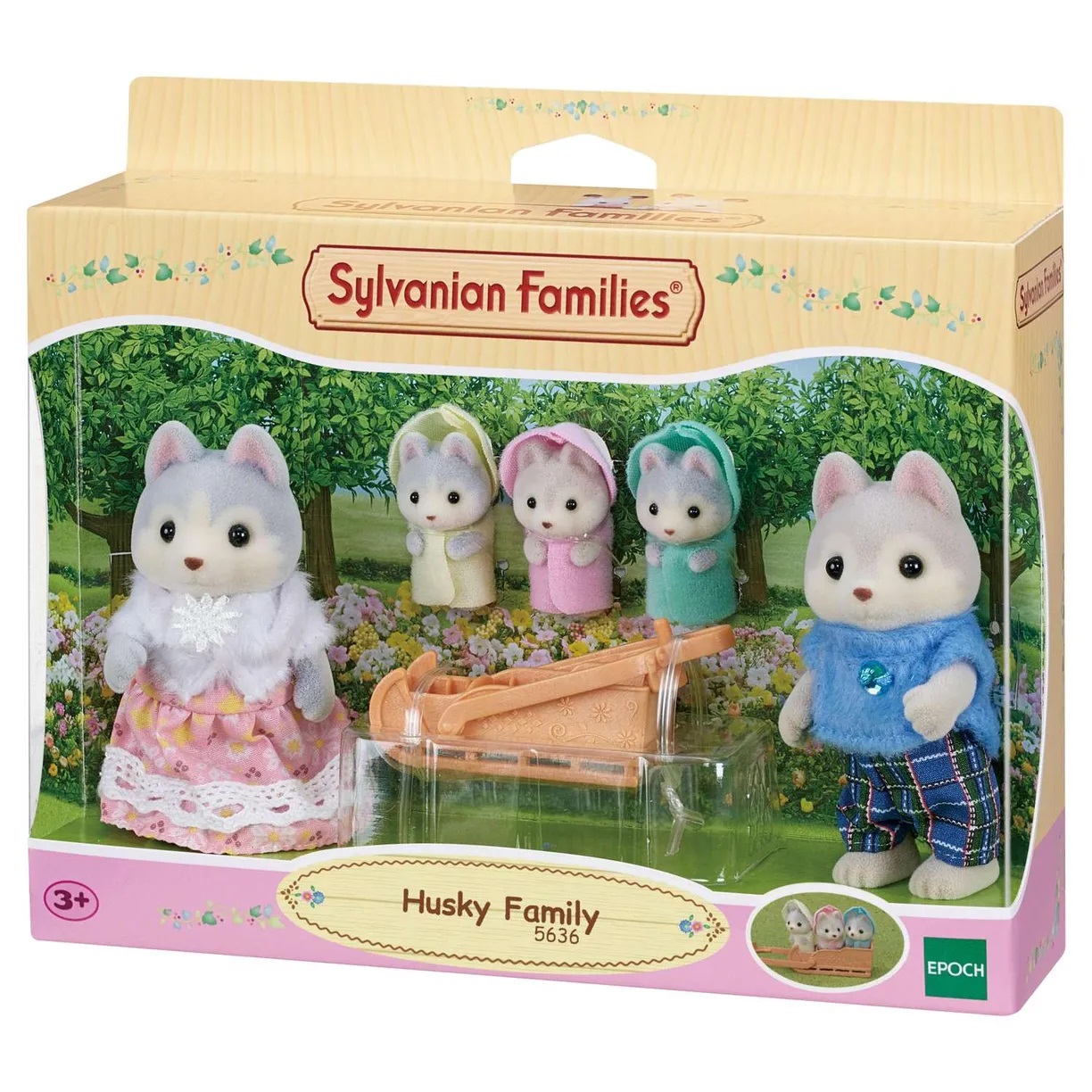 Набор Sylvanian Families 5636 Семья Хаски