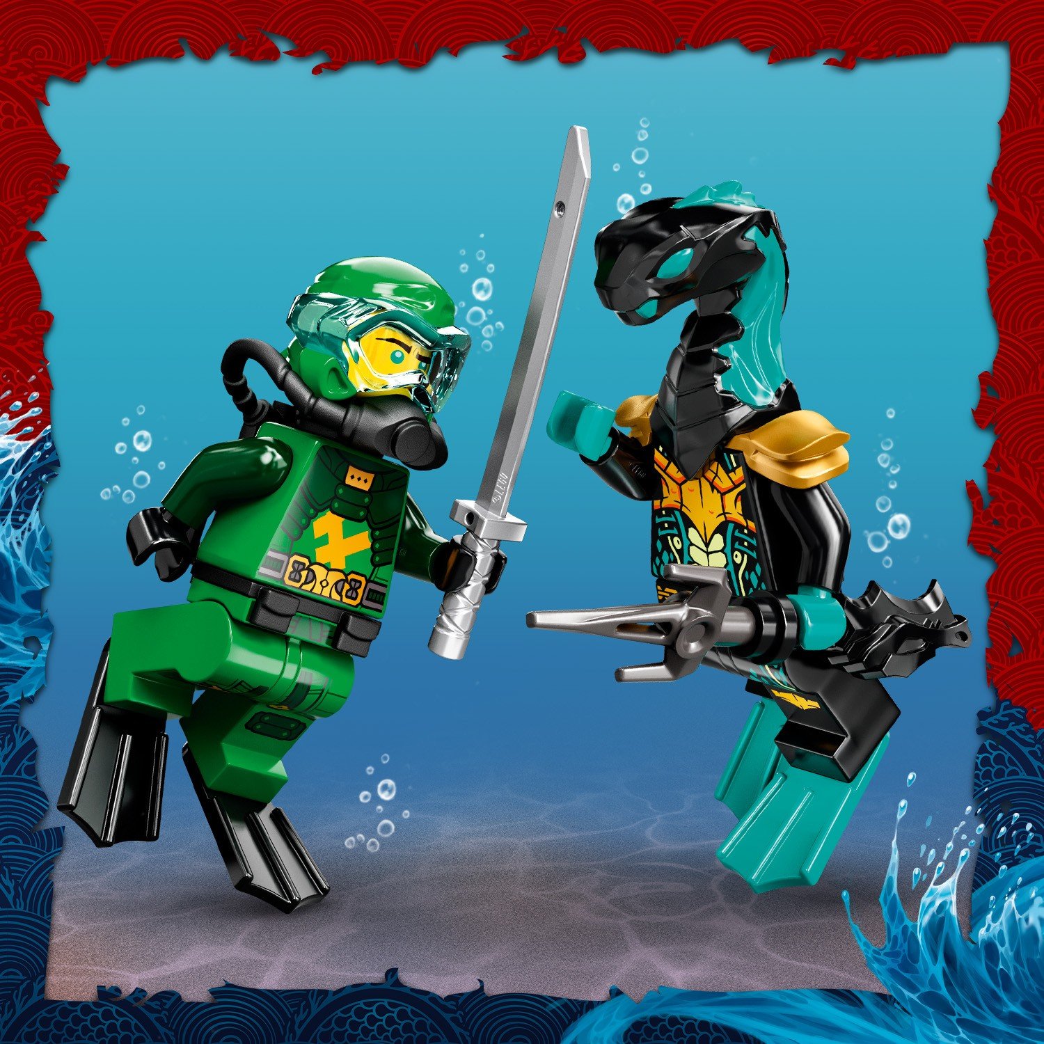 Lego Ninjago 71750 Водный робот Ллойда