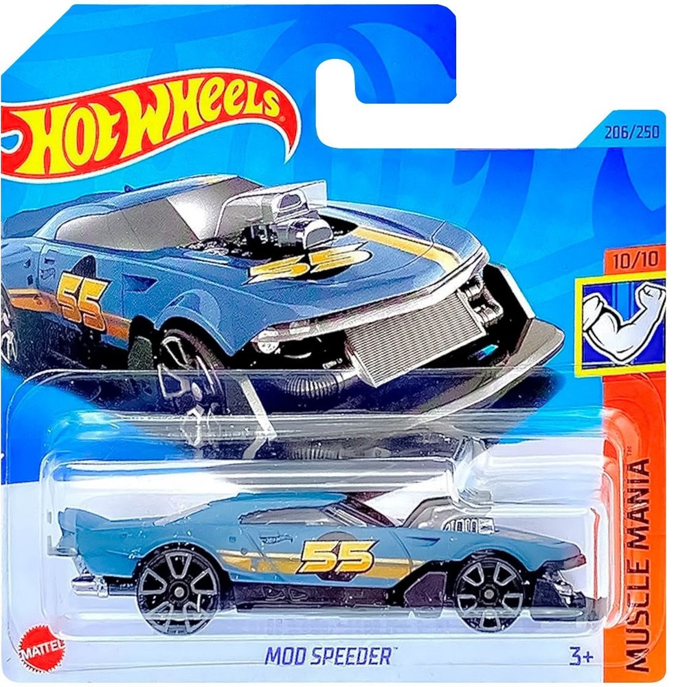Машинка Hot Wheels HKG59 Muscle Mania 2023 Mod Speeder 10/10