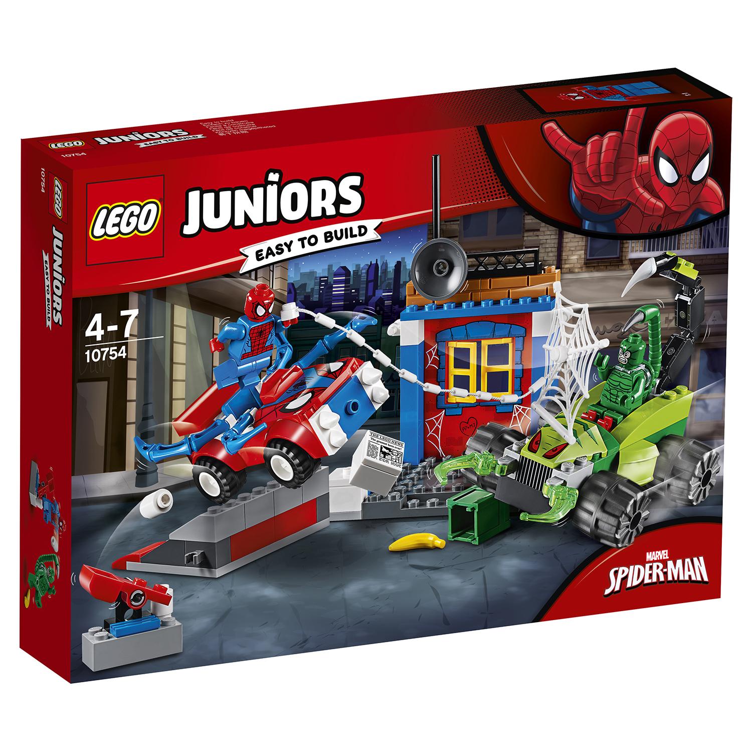 Lego Juniors 10754 Решающий бой Человека-паука против Скорпиона