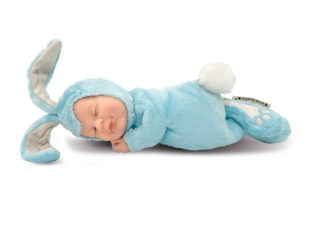Пупс Anne Geddes Кролик голубой арт.579206