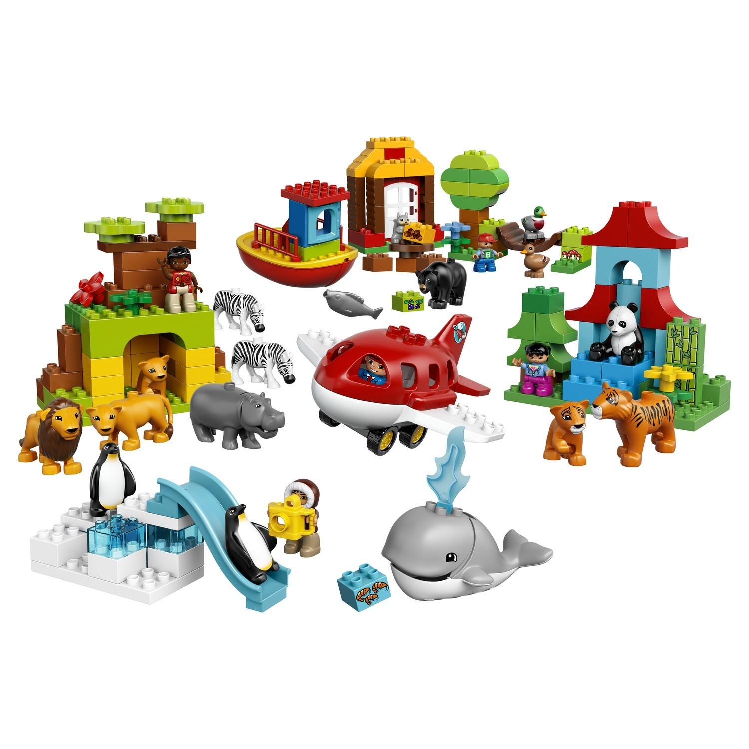 Lego Duplo 10805 Вокруг света: В мире животных