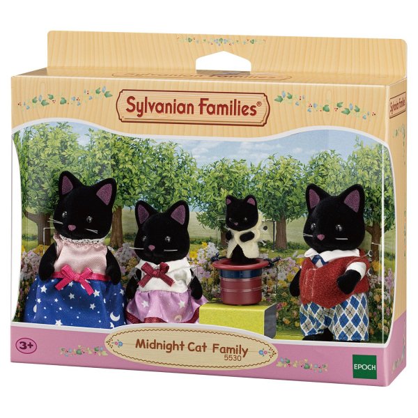 Набор Sylvanian Families 5530 Семья Черных котов