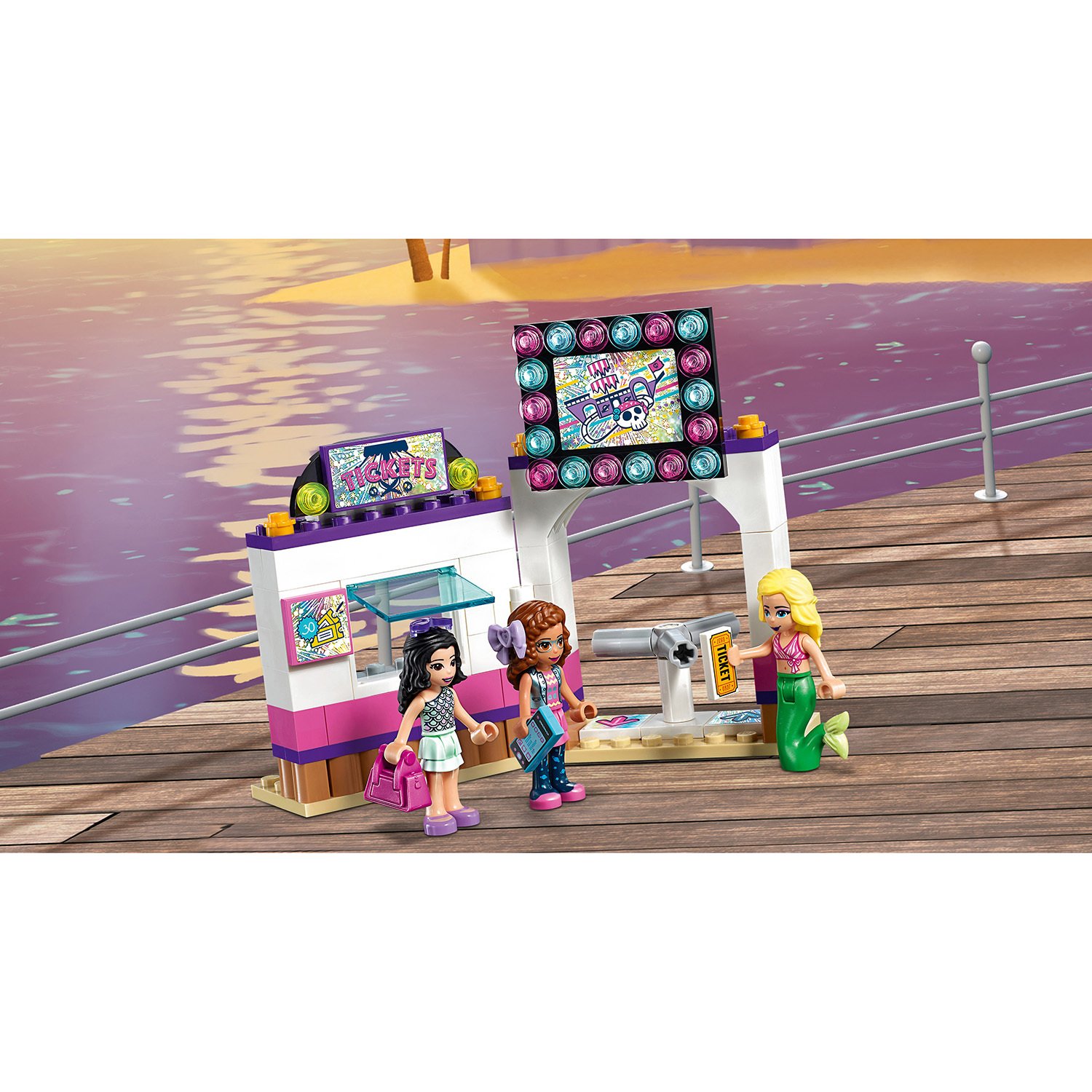 Lego Friends 41375 Прибрежный парк развлечений