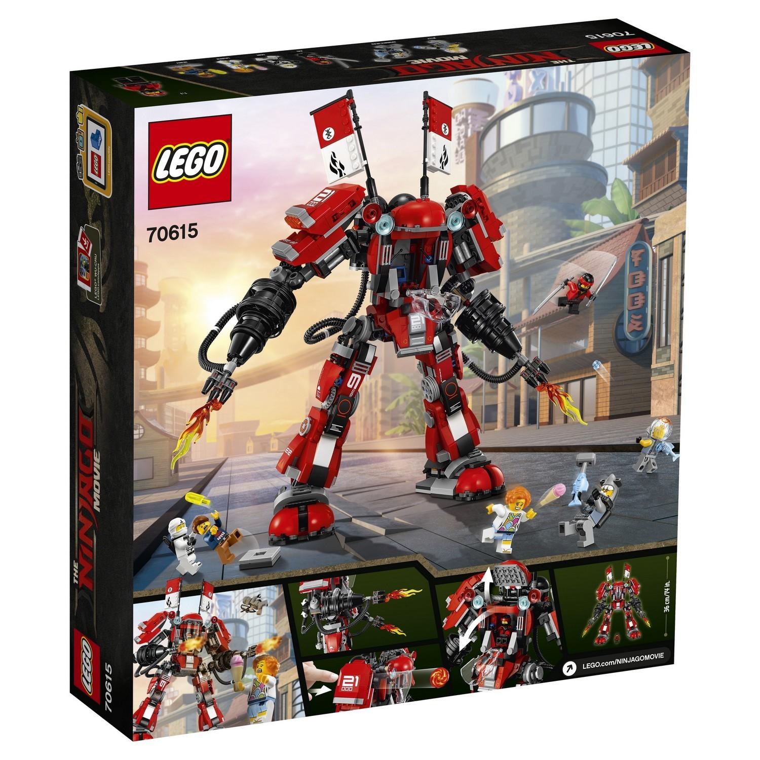 Lego Ninjago 70615 Огненный робот Кая